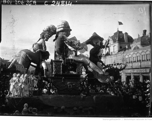 Le Carnaval de Nice  le char de sa majesté Carnaval 1925